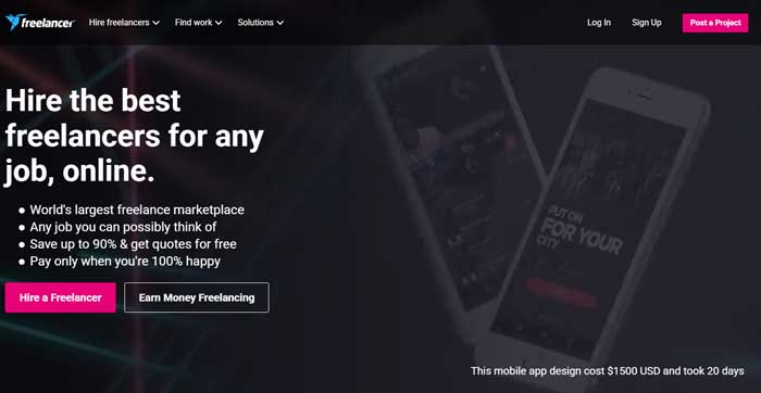 Freelancer (freelancer.com) فریلنسر