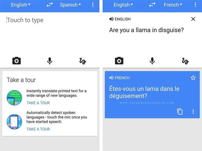 Google Translate (گوگل ترنسلیت)