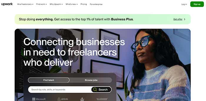 Upwork (آپ‌ورک)