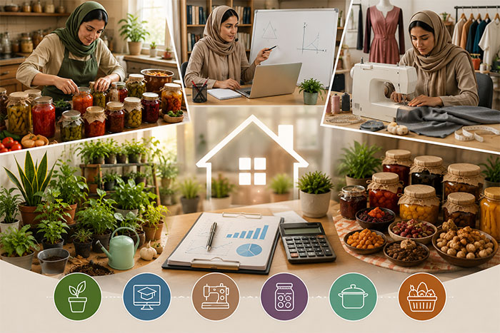 کسب و کار موفق 8 بهترین طرح توجیهی مشاغل خانگی+ دانلود رایگان PDF