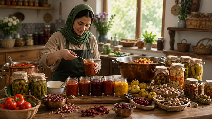کسب و کار موفق تولید خوراکیهای سنتی و خانگی