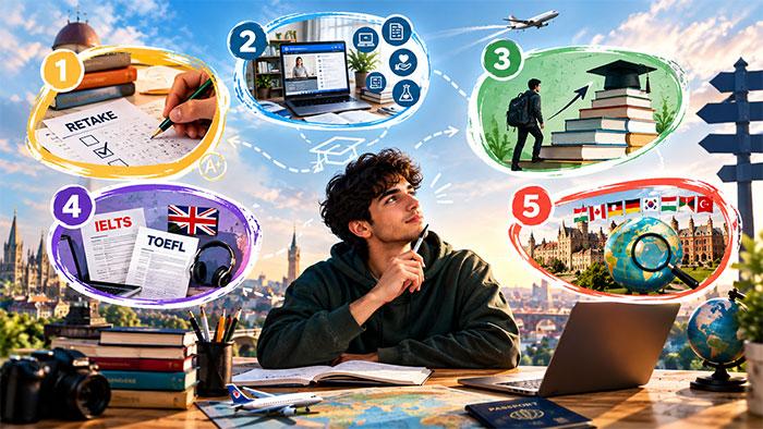 معدل دیپلم پایین