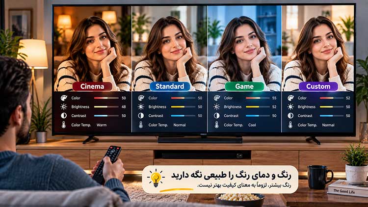 تنظیمات تلویزیون