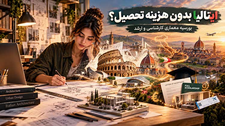 تحصیل و مهاجرت شرایط بورسیه معماری در ایتالیا